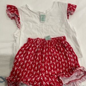 White and Red summer lobster set